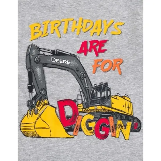John Deere Birthday T-Shirt Toddler image {2}