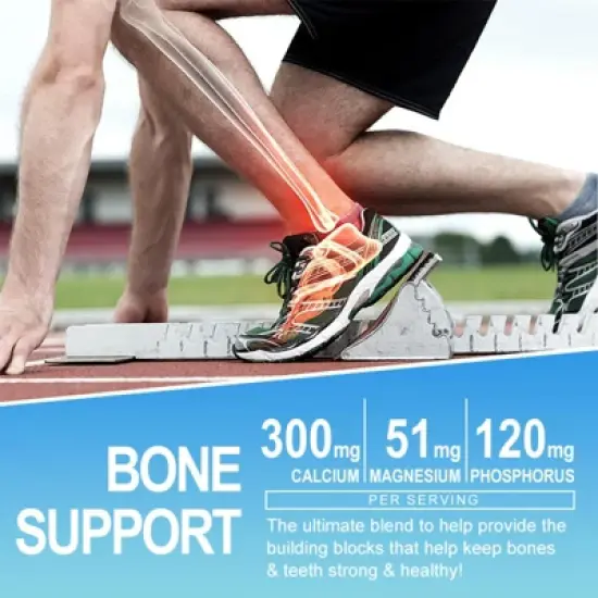 Mulittea Calcium Magnesium Zinc Gummies with Vitamin D3 &ndash; Bone, Nerve & Immune Support for Adults - 60ct image {4}