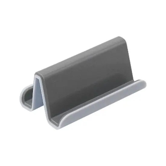 Fusion Business Card Holder White and Gray 37523 image {3}