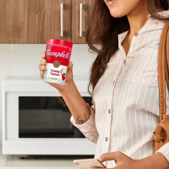 Campbell's Creamy Tomato Microwaveable Sipping Soup - 10.75oz image {14}