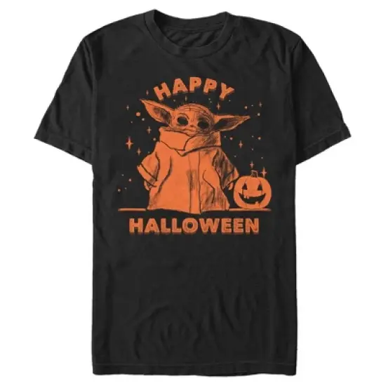 Men's Star Wars: The Mandalorian Grogu Trick or Treat T-Shirt image {4}