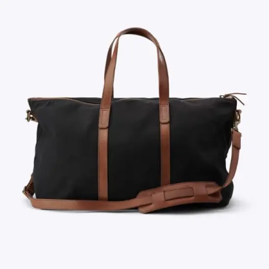 Nisolo Sustainable Women's Canvas Weekender image {5}