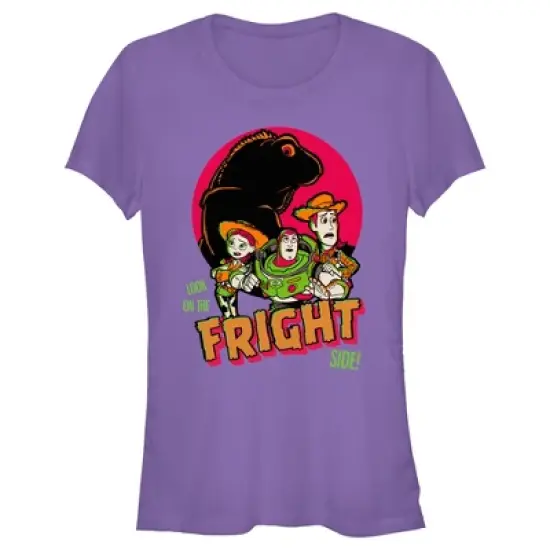 Junior's Toy Story Halloween Look on the Fright Side T-Shirt image {3}