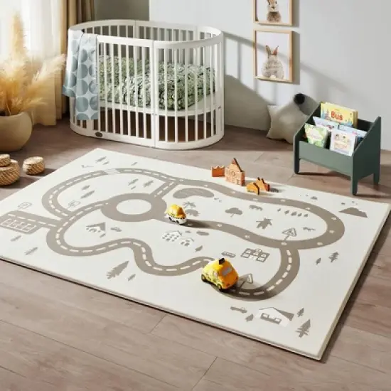 Tiny Land&reg; Double-Sided Baby Playmat Urban Zoo Adventure image {8}