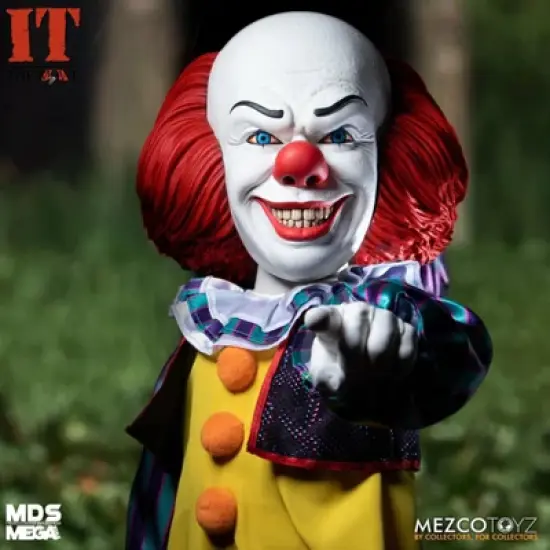 Mezco Toyz IT (1990) MDS Mega Scale Talking Pennywise Figure image {1}