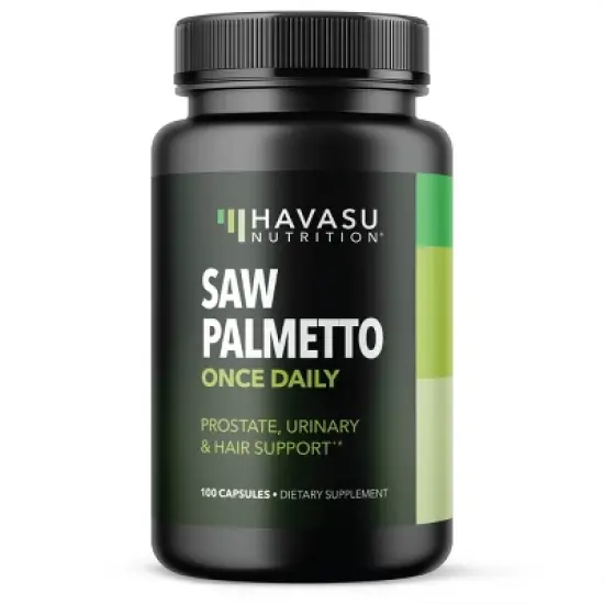 Saw Palmetto Capsules, Prostate Supplement for Men, Reduce Balding & Hair Thinning, DHT Blocker, Havasu Nutrition image {5}