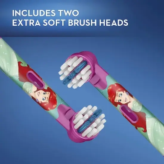 Oral-B Kids Extra Soft Replacement Brush Heads featuring Disney Princesses - 2ct image {3}
