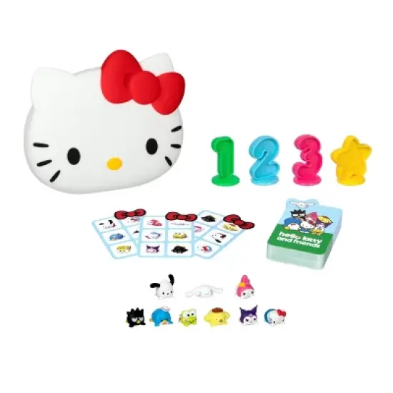 Moose Games Hello Kitty & Friends Reach for the Stars Game: Memory Skills, Math, 2-6 Players, Includes Cards & Storage Pouch image {5}