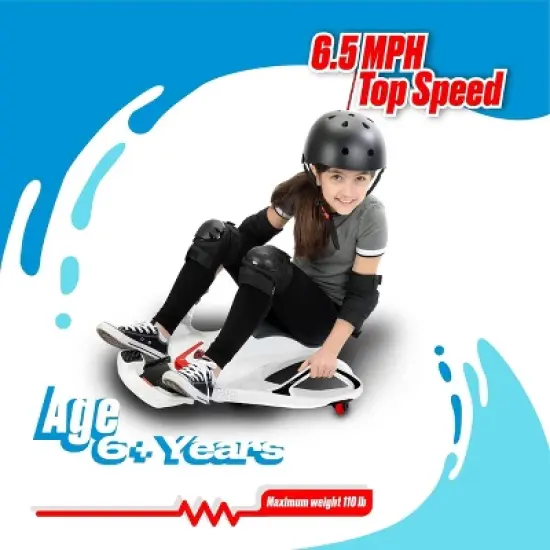 Rollplay Nighthawk NexGen 24V Lithium Battery Ride-On Car - White image {2}