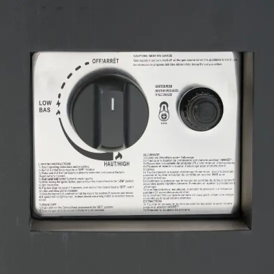 Wellington Outdoor 40000 BTU Circular Fire Pit Dark Gray - Christopher Knight Home image {7}