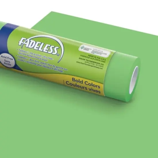 Fadeless Paper Roll, Nile Green, 48 Inches x 50 Feet image {5}