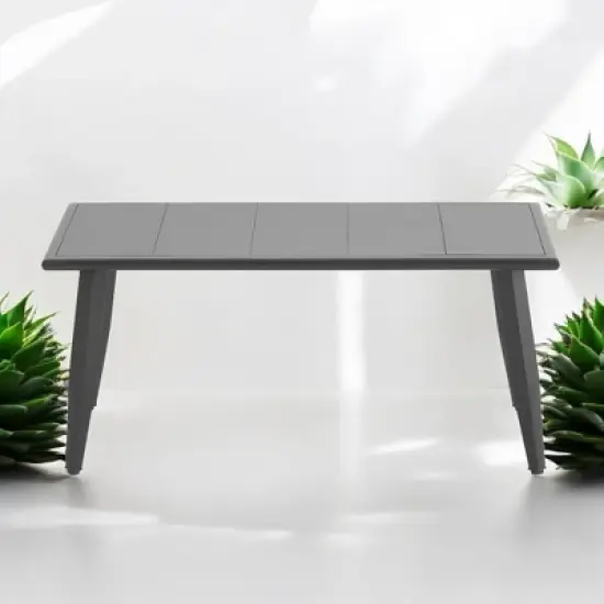 Mshliw Durable Outdoor Seating Set with Cushions and Iron Table &ndash; Comfortable 3-Piece Patio Set for Lawn, Garden, and Poolside image {11}