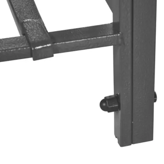 Outsunny Metal Garden Arbor with Planter Boxes Various Climbing Plant Wedding Arch Bridal Party Decoration image {5}