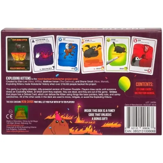 Party Pack Game by Exploding Kittens image {2}