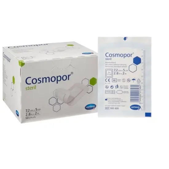 Hartmann Cosmopor Sterile Adhesive Dressing Rectangle 2 X 2- 4/5 Inch image {2}
