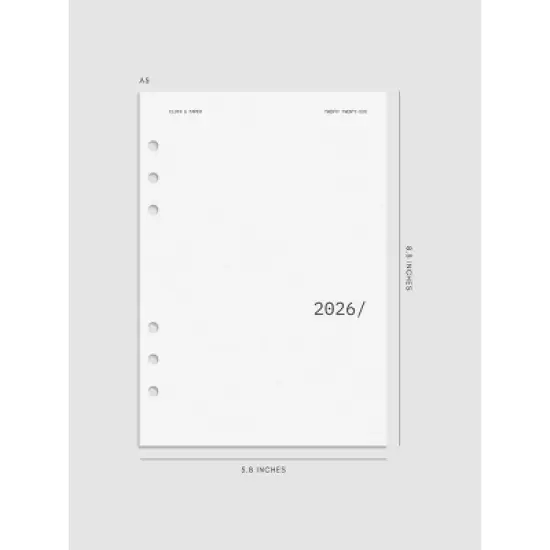 2026 Monthly Vellum Dashboard Overlays | Avant Garde | Cloth & Paper image {8}
