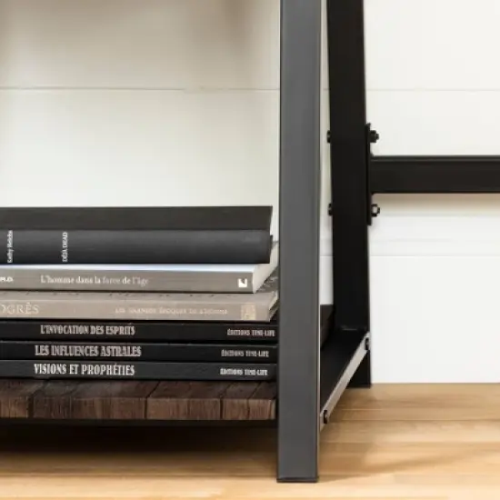 Evane Industrial Desk with Storage - South Shore image {2}