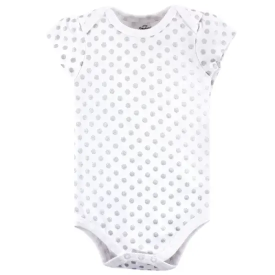 Little Treasure Baby Girl Cotton Bodysuits 5pk, Camera image {2}