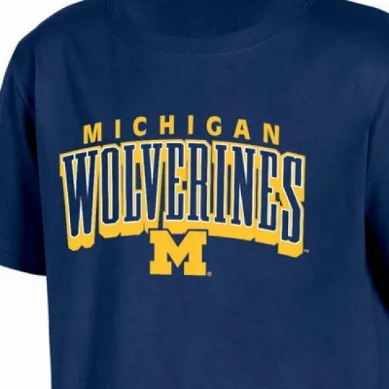 NCAA Michigan Wolverines Boys' Core T-Shirt image {2}