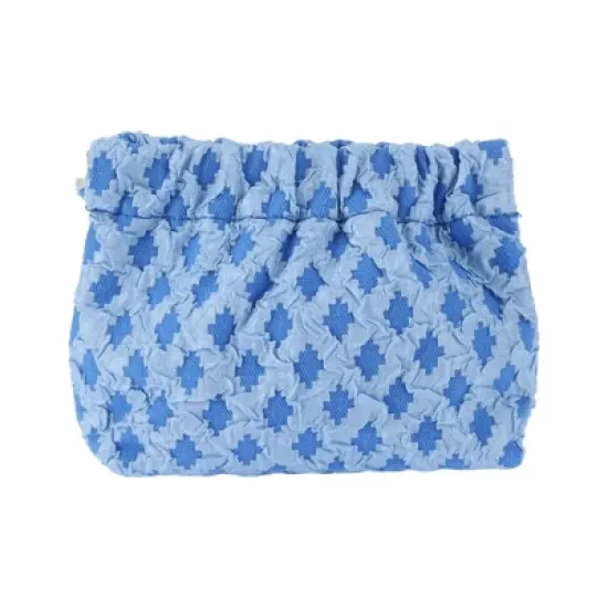 Unique Bargains Women's Embroidery Snap Closure Makeup Bag 1 Pc image {3}