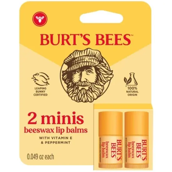 Burt's Bees Beeswax Lip Balm - 0.049oz/2ct image {13}