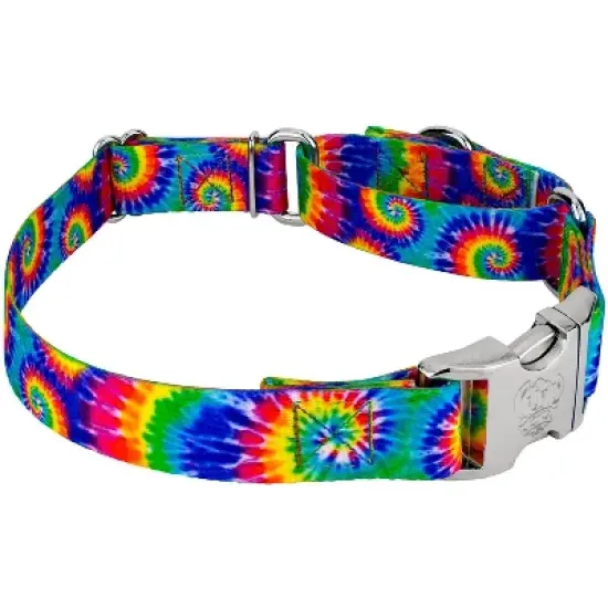 Country Brook Petz Martingale Dog Collar with Premium Buckle - Groovy Collection image {2}