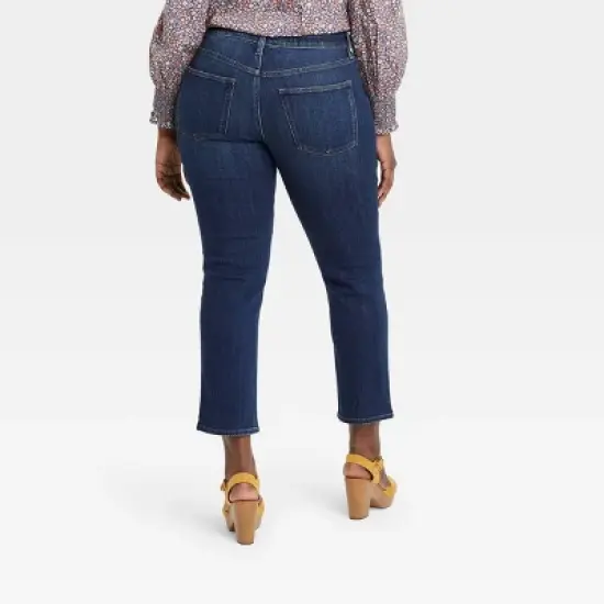 Women's High-Rise Slim Straight Fit Jeans - Universal Thread&trade; image {4}