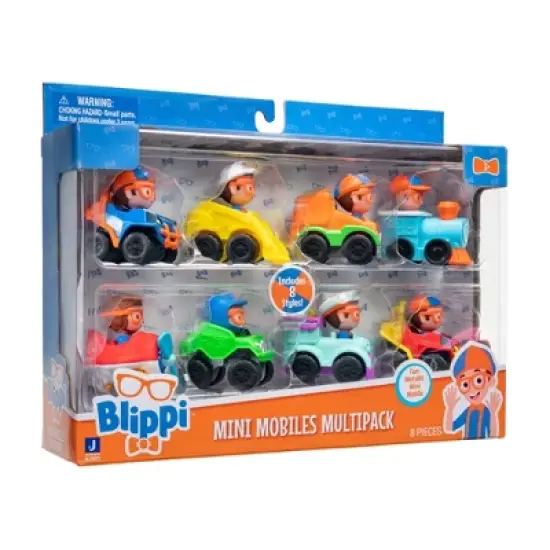 Blippi 2'' Mini Mobiles - 8pk image {3}