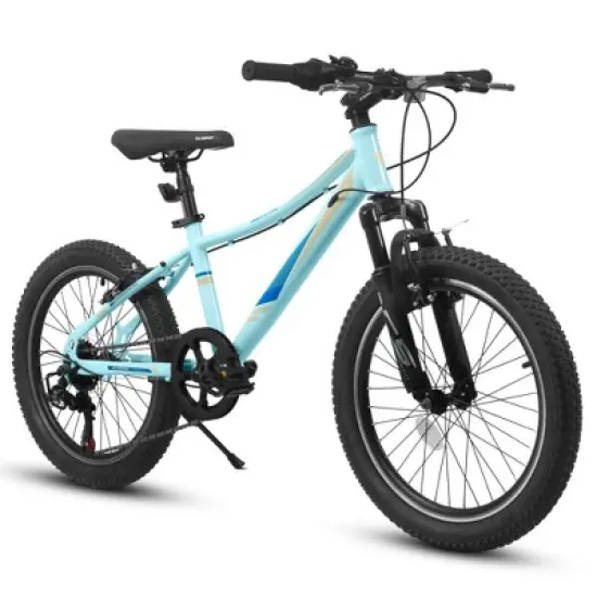 NicBex 24" Mountain Bike with Dual Suspension for Adults,21-Speed Grip Shifters,High Carbon Steel Frame,Mechanical Disc Brake,MTB Bikes image {5}