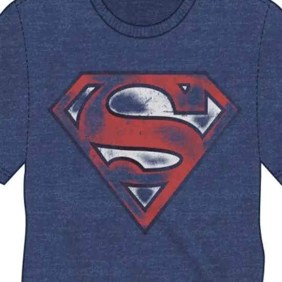 Superman Logo Men's Short Sleeve Shirt & Sleep Shorts Set image {2}