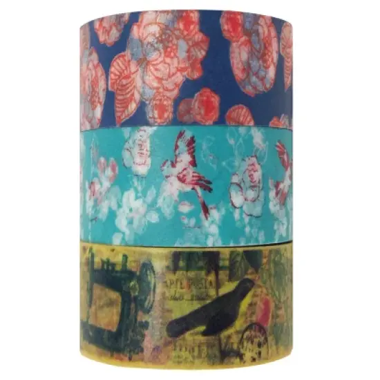 Wrapables Washi Tape (Set of 3) image {5}