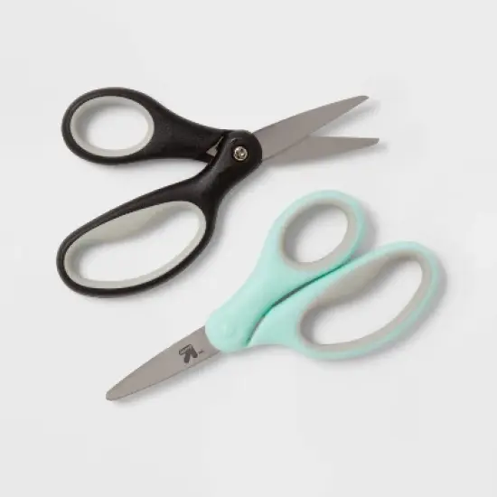 2ct Kids' Scissors Pointed Tip - up&up&trade; image {2}
