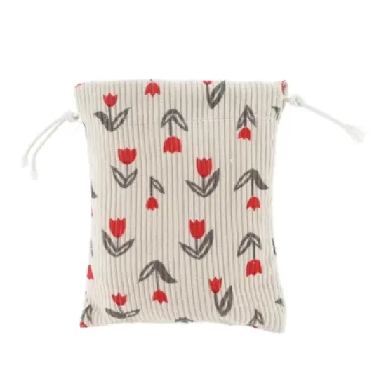 Unique Bargains Women Durable Drawstring Cosmetic Bag 1 Pc image {3}