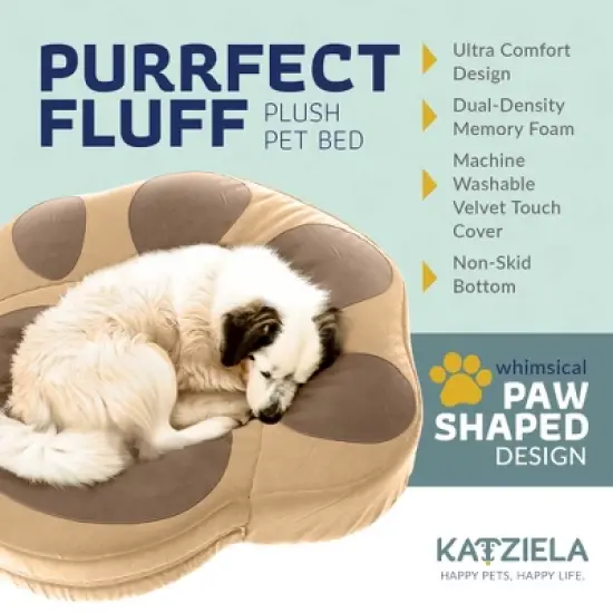 Paw Shaped Pet Bed image {1}