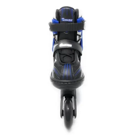 Kids' Chicago Skates Adjustable Inline Skates - Black/Blue image {1}