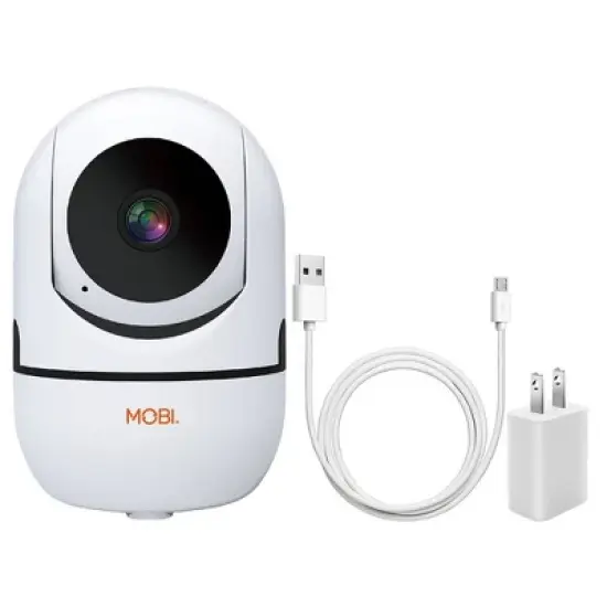 MobiCam HDX Pan & Tilt Smart HD WiFi Video Baby Monitor -Monitoring System - WiFi Camera with 2-way Audio image {2}