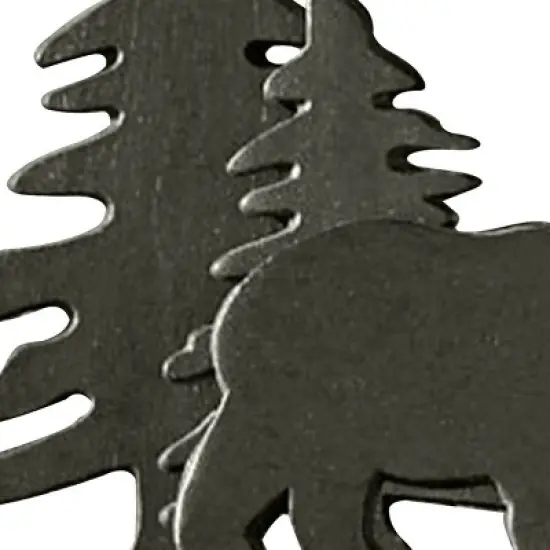 Park Designs Bear & Tree Stocking Hanger - Set of 2 image {2}