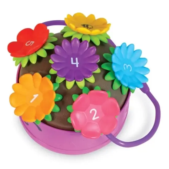 Learning Resources Poppy the Count & Stack Flower Pot image {1}