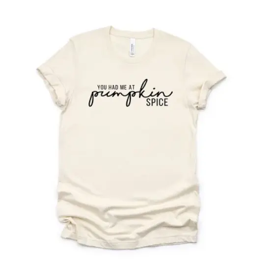 Simply Sage Market Women's You Had Me At Pumpkin Spice Short Sleeve Graphic Tee image {4}