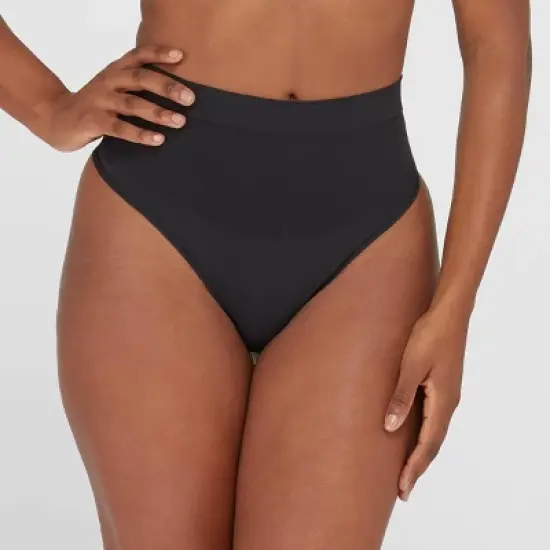 ASSETS by SPANX Women's All Around Smoothers Thong image {3}