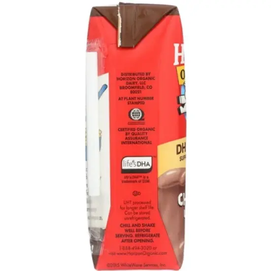 Horizon Organic Low Fat Chocolate Milk - Case of 12/8 oz image {4}