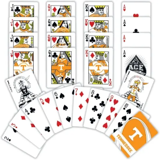 MasterPieces Officially Licensed NCAA Tennessee Volunteers Playing Cards - 54 Card Deck for Adults image {2}
