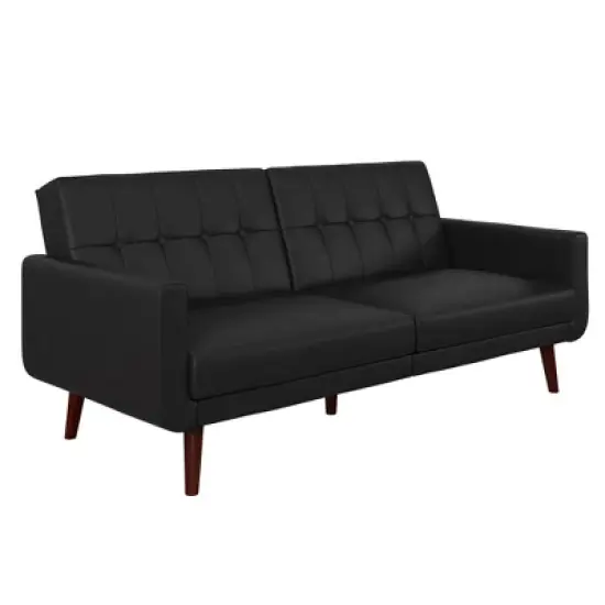 Fiore Modern Futon Faux Leather - Room & Joy image {14}