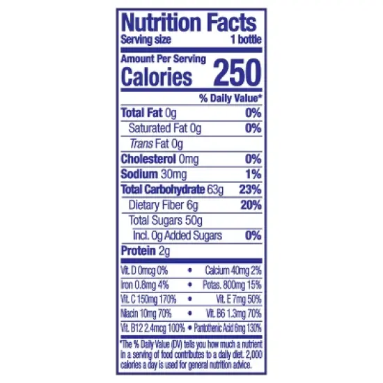 Naked Strawberry Banana Juice Smoothie - 15.2 fl oz image {4}