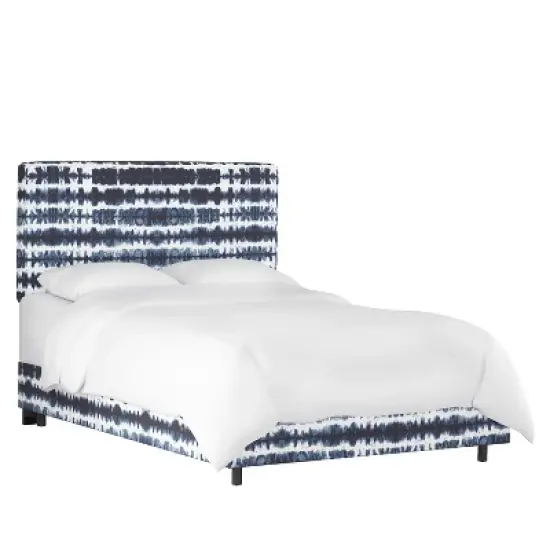 Austin Upholstered Bed in Patterns - Skyline Furniture image {1}