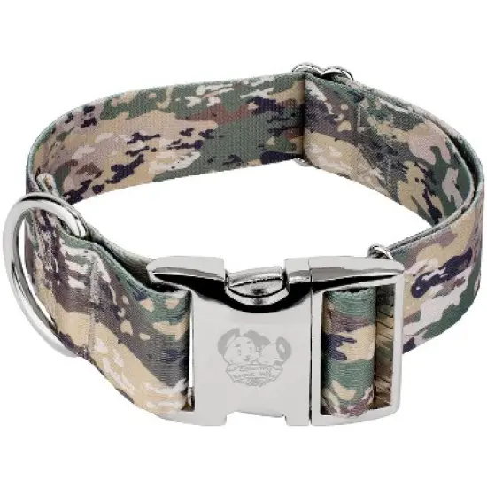 Country Brook Petz 1 1/2 Inch Premium Mountain Viper Camo Dog Collar image {6}