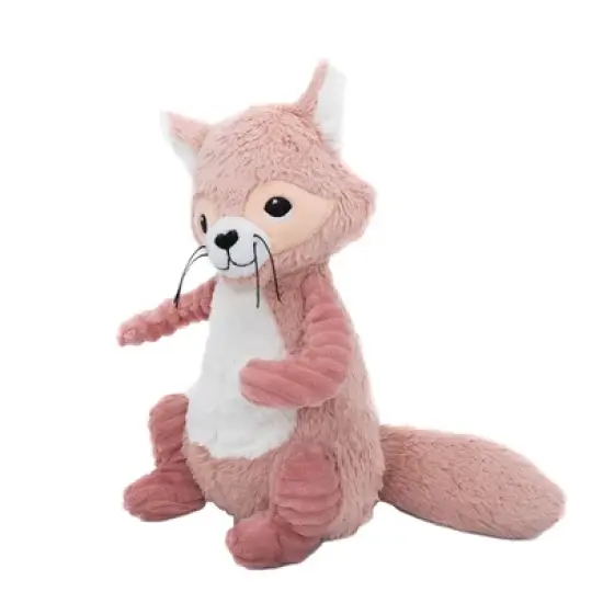 TriAction Toys Les Deglingos Ptipotos  Netoitou the Raccoon Plush | Pink image {1}