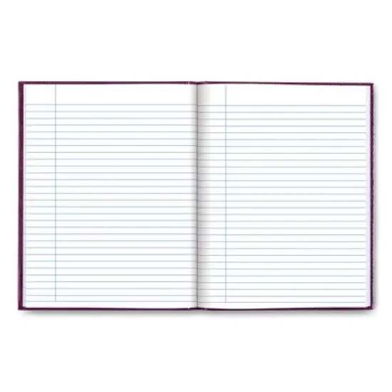 Blueline Executive Notebook, 1-Subject, Medium/College Rule, Grape Cover, (72) 9.25 x 7.25 Sheets image {1}