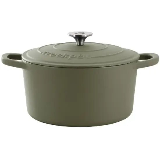 Crockpot Artisan 7 Quart Matte Enameled Cast Iron Dutch Oven image {7}