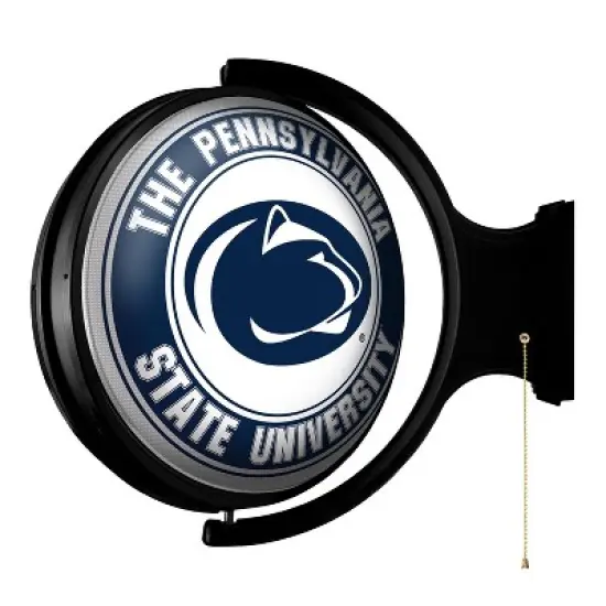 University Original Round Rotating Lighted Wall Sign image {68}